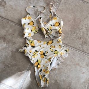 Out from Under for Urban Outfitters One piece cut out swimsuit